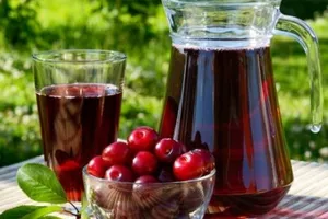 Вишневый сок - пошаговый рецепт Вишневый сок - пошаговый рецепт