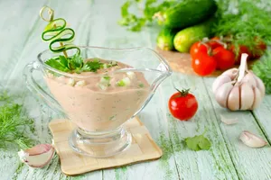 Соус к мясу - пошаговый рецепт Соус к мясу - пошаговый рецепт