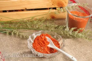 Сухая аджика - пошаговый рецепт Сухая аджика - пошаговый рецепт