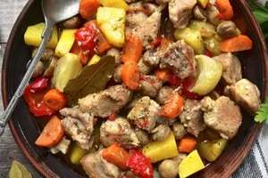 Жаркое в духовке - пошаговый рецепт Жаркое в духовке - пошаговый рецепт