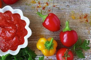 Кетчуп из томатной пасты - пошаговый рецепт Кетчуп из томатной пасты - пошаговый рецепт