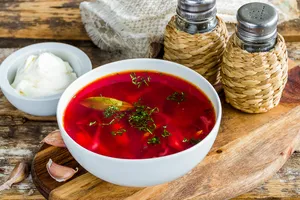 Постный борщ с фасолью - пошаговый рецепт Постный борщ с фасолью - пошаговый рецепт