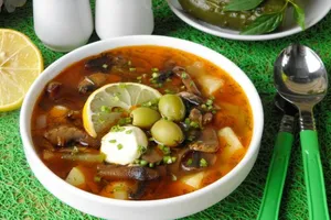 Солянка грибная - пошаговый рецепт Солянка грибная - пошаговый рецепт