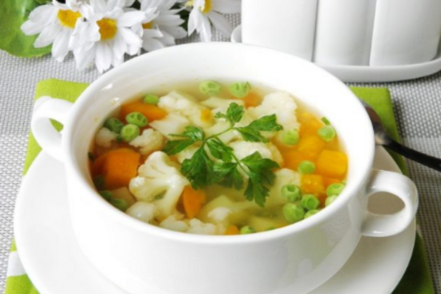 Овочевий суп для схуднення