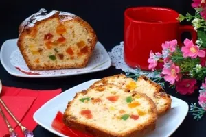 Кекс з цукатами - покроковий рецепт Кекс з цукатами - покроковий рецепт