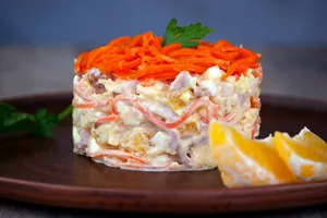 Салат с апельсином и курицей - пошаговый рецепт Салат с апельсином и курицей - пошаговый рецепт