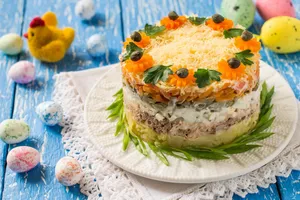 Салат с солеными огурцами и куриной печенью - пошаговый рецепт Салат с солеными огурцами и куриной печенью - пошаговый рецепт