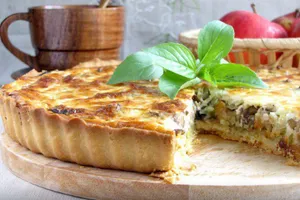 Пирог с грибами - пошаговый рецепт Пирог с грибами - пошаговый рецепт