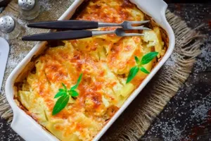 Картошка с сыром - пошаговый рецепт Картошка с сыром - пошаговый рецепт