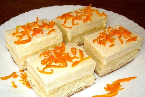 Бисквитные пирожные