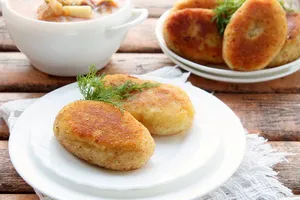 Картопляники з пюре - покроковий рецепт Картопляники з пюре - покроковий рецепт