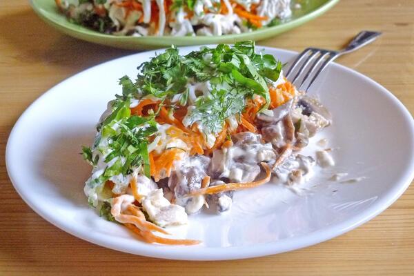 Новорічний салат без майонезу