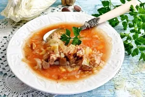 Капустняк с рисом - пошаговый рецепт Капустняк с рисом - пошаговый рецепт