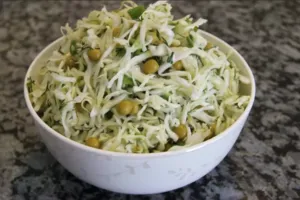 Салат с горошком и капустой - пошаговый рецепт Салат с горошком и капустой - пошаговый рецепт