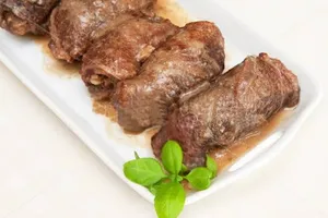 Крученики из мяса - пошаговый рецепт Крученики из мяса - пошаговый рецепт