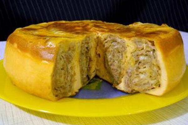 Мясной пирог