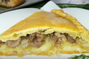 Мясной пирог в духовке - пошаговый рецепт Мясной пирог в духовке - пошаговый рецепт