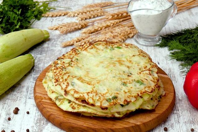 Налисники з кабачків