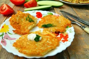 Драники без муки - пошаговый рецепт Драники без муки - пошаговый рецепт