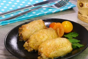 Крученики з курки - покроковий рецепт Крученики з курки - покроковий рецепт