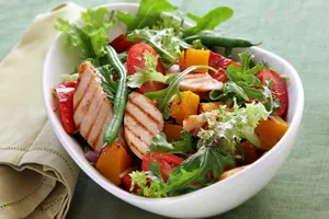 Салат с тыквой и курицей - пошаговый рецепт Салат с тыквой и курицей - пошаговый рецепт