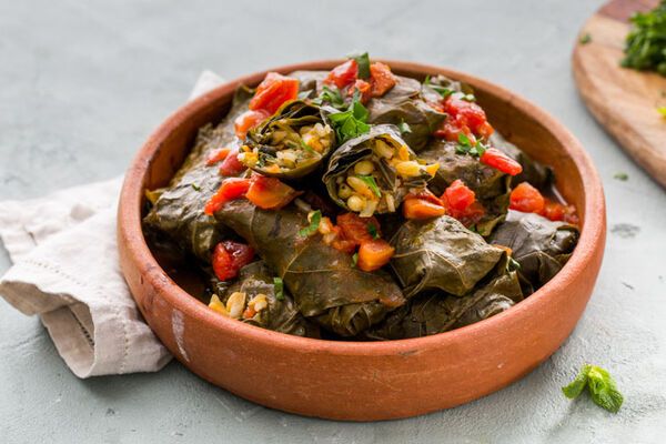 Овощная долма