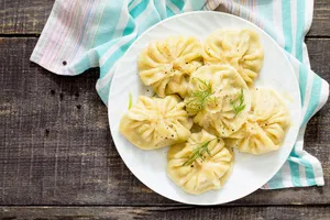 Хинкали с сыром - пошаговый рецепт Хинкали с сыром - пошаговый рецепт