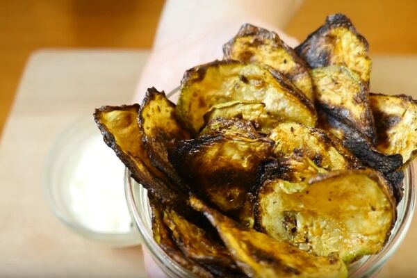 Чипсы из кабачков