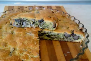 Пирог с капустой и грибами - пошаговый рецепт Пирог с капустой и грибами - пошаговый рецепт