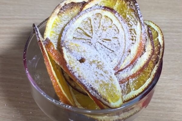 Апельсинові чипси