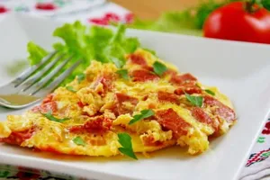 Омлет с овощами - пошаговый рецепт Омлет с овощами - пошаговый рецепт