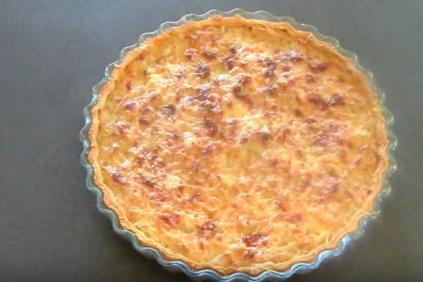 Французский луковый пирог