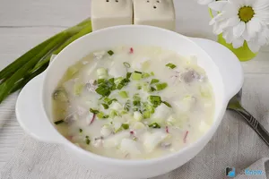 Окрошка с курицей - пошаговый рецепт Окрошка с курицей - пошаговый рецепт