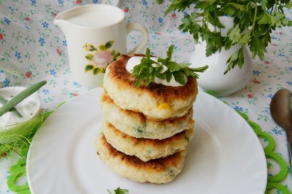 Сирники з кропом