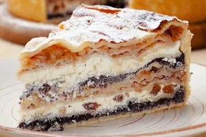 Пляцек с яблоками - пошаговый рецепт Пляцек с яблоками - пошаговый рецепт