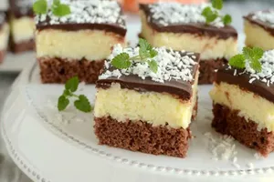 Пляцек кокосовый - пошаговый рецепт Пляцек кокосовый - пошаговый рецепт