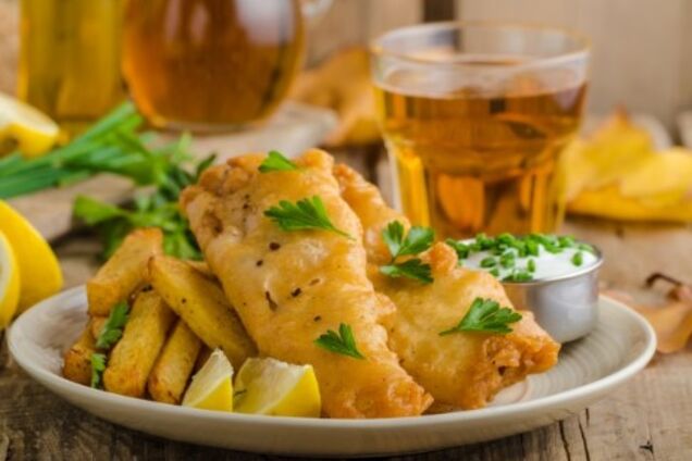 Рыба в пивном кляре