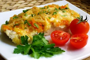 Заливная рыба в духовке - пошаговый рецепт Заливная рыба в духовке - пошаговый рецепт
