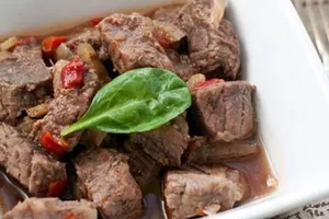 Жареное мясо в мультиварке - пошаговый рецепт Жареное мясо в мультиварке - пошаговый рецепт