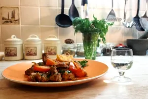 Жареное мясо с помидорами - пошаговый рецепт Жареное мясо с помидорами - пошаговый рецепт