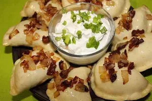 Вареники с картошкой на кефире - пошаговый рецепт Вареники с картошкой на кефире - пошаговый рецепт