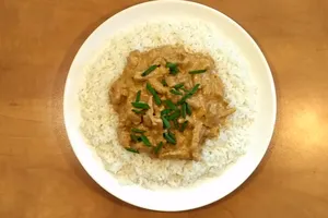 Жареное мясо в соусе - пошаговый рецепт Жареное мясо в соусе - пошаговый рецепт