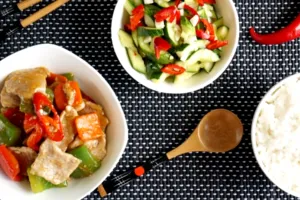 Жареная свинина с овощами по-китайски - пошаговый рецепт Жареная свинина с овощами по-китайски - пошаговый рецепт
