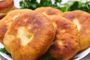 Пышные беляши - пошаговый рецепт Пышные беляши - пошаговый рецепт