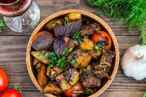 Аджапсандали - пошаговый рецепт Аджапсандали - пошаговый рецепт