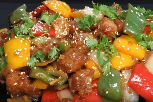 Жареная говядина по-китайски - пошаговый рецепт Жареная говядина по-китайски - пошаговый рецепт