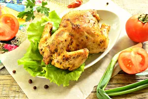 Курица в рукаве в микроволновке - пошаговый рецепт Курица в рукаве в микроволновке - пошаговый рецепт