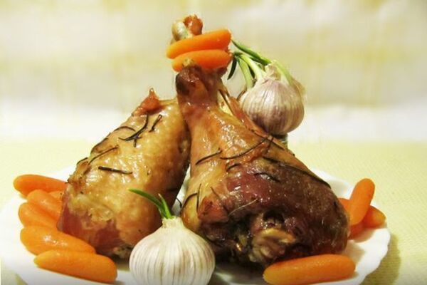 Індичка в рукаві