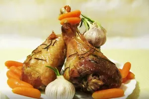 Индейка в рукаве с мукой - пошаговый рецепт Индейка в рукаве с мукой - пошаговый рецепт