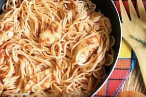 Тушеная курица с помидорами и спагетти - пошаговый рецепт Тушеная курица с помидорами и спагетти - пошаговый рецепт